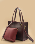 Mystique Handbag - Maroon