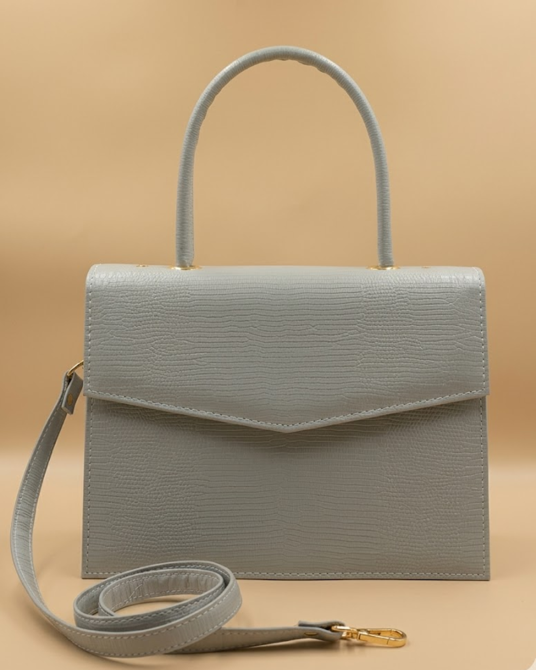 Statique Handbag For Women - Grey