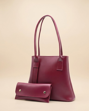 Crimson Aura Bag - Maroon