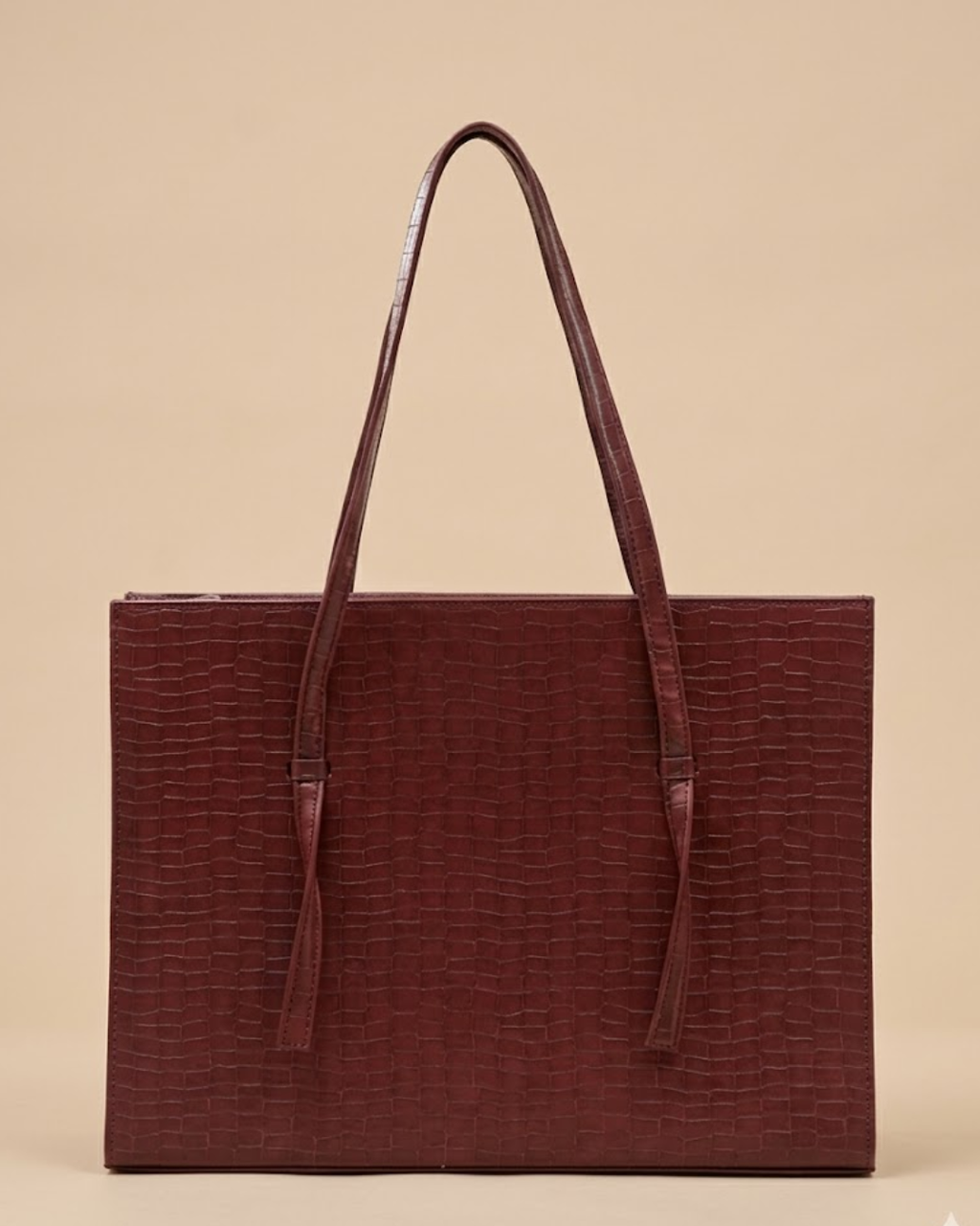 Trendiq Large Capacity Handbag - Maroon