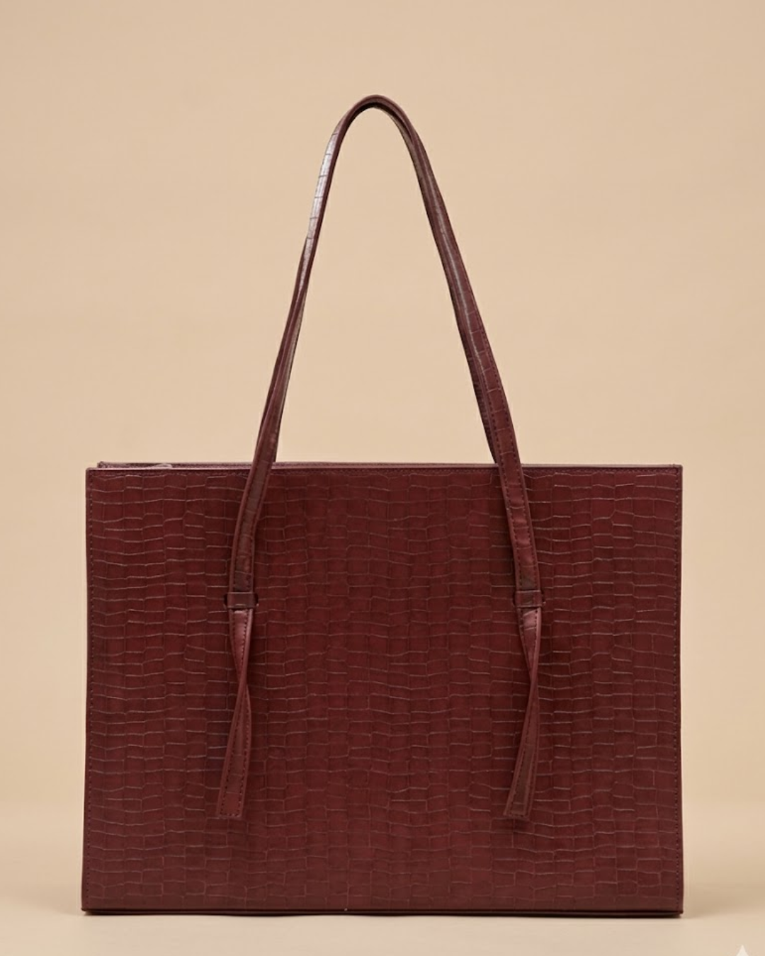 Trendiq Large Capacity Handbag - Maroon