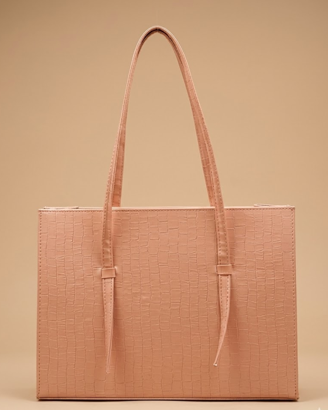 Trendiq Large Capacity Handbag - Peach