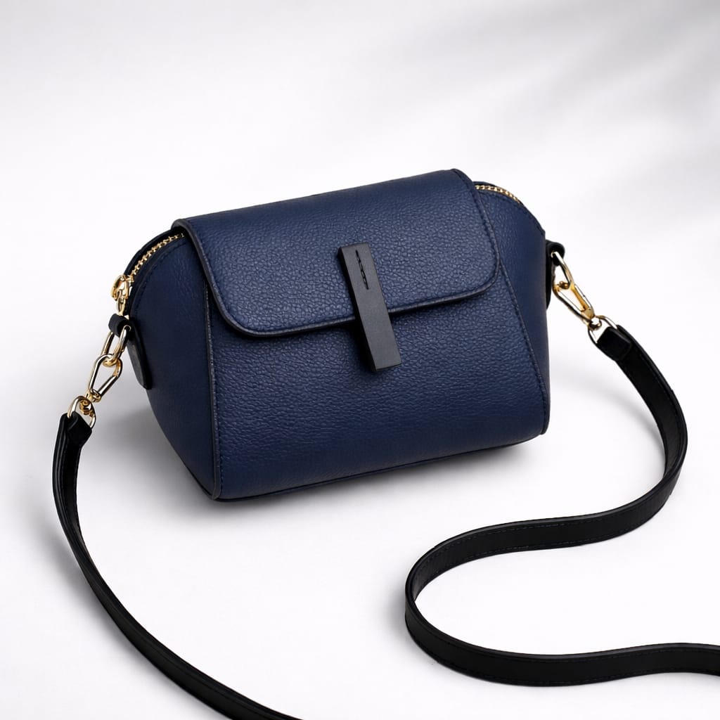 Mini Cross Body Bag - Blue