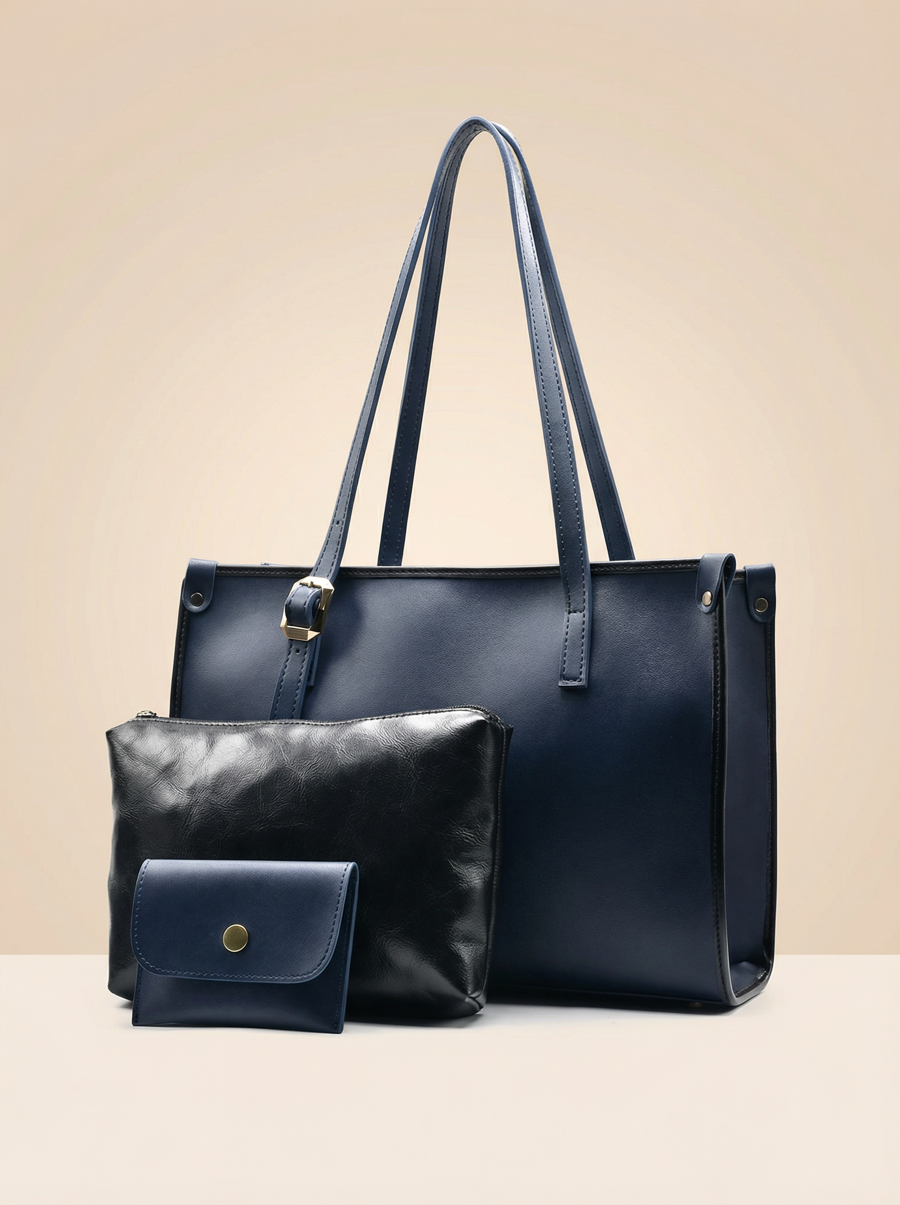 Aprik - Hand Bag - Blue