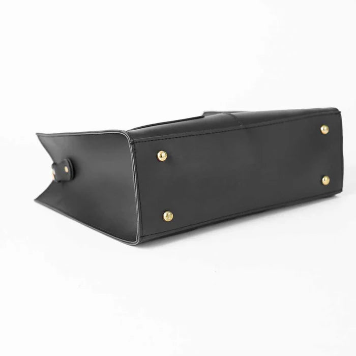 Modern Pocket Tote Black