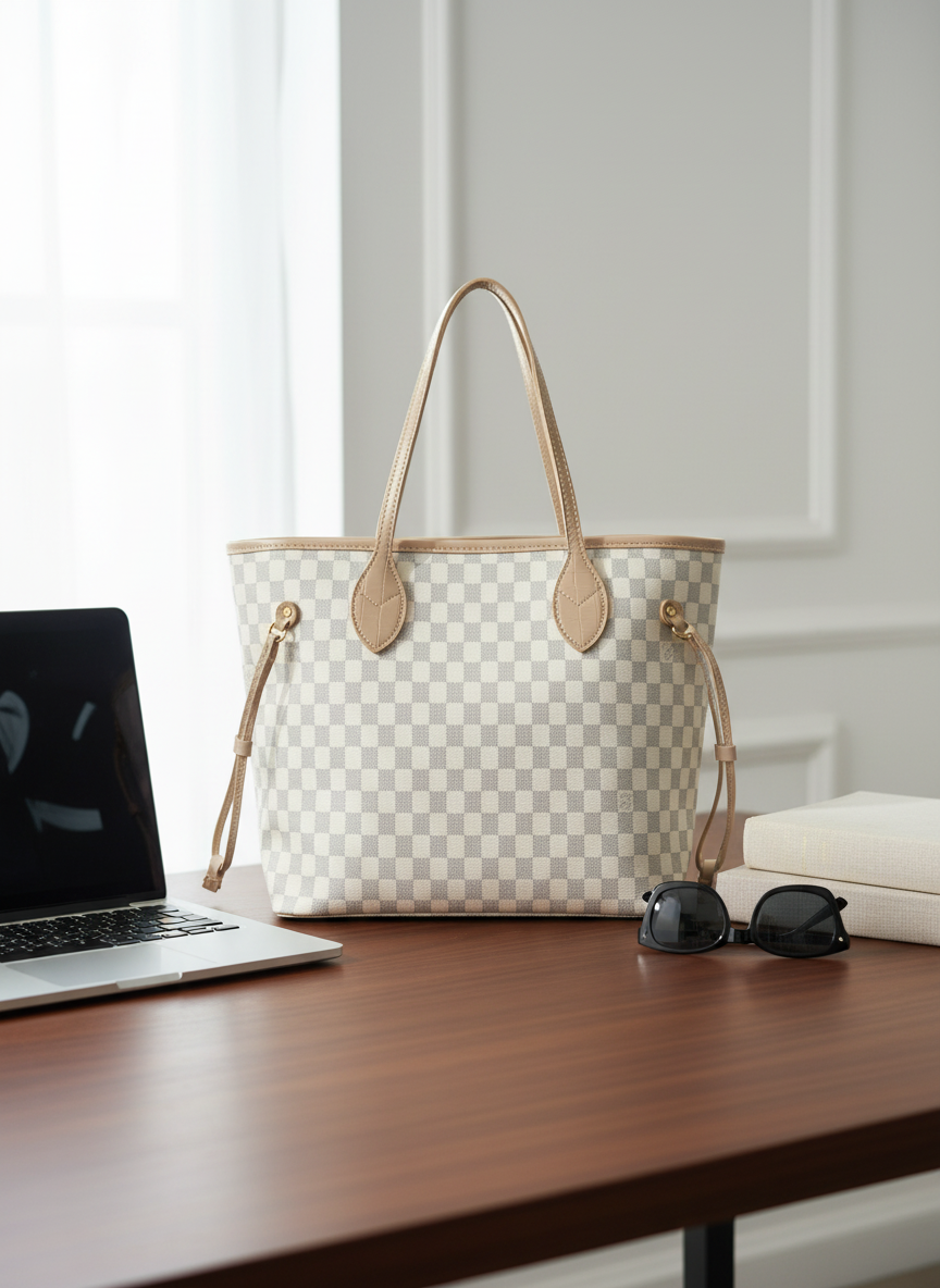 Amlam - Hand Bag - White