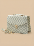 Classic Square Tote – Beige
