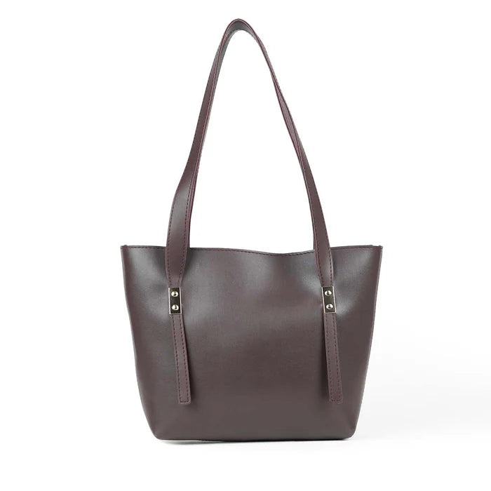 Grace Trio Handbag Set of 3 Chocolate Brown