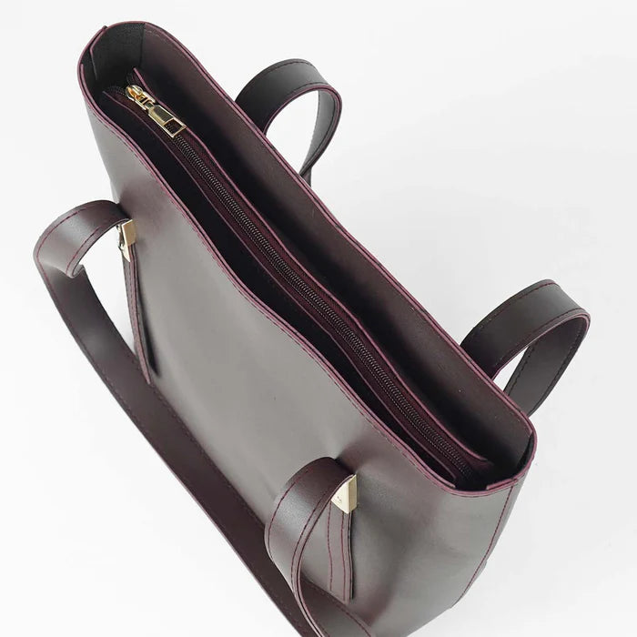 Grace Trio Handbag Set of 3 Chocolate Brown